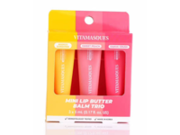 Vitamasques Mini Lip Butter Balm Trio, Mango Sunshine, Sweet Peach & Guava Crush, 0.17 fl oz/5 mL - thumbnail 1