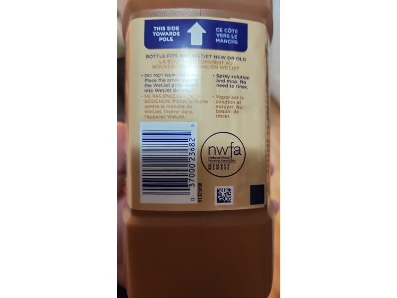 Swiffer Wet Jet Wood Floor Cleaner, 42.2 fl oz/1.25 L