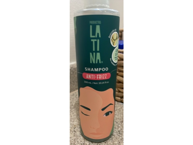 Latina Anti-Frizz Shampoo, 10.14 fl oz/300 mL