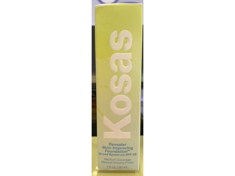 Kosas Revealer Skin Improving Foundation, Very Light Neutral 100, SPF 25, 30 mL