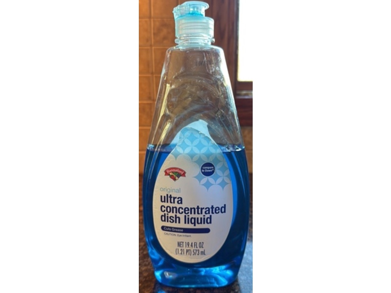 Hannaford Ultra Concentrated Dish Liquid, Original, 19.4 fl oz/573 mL
