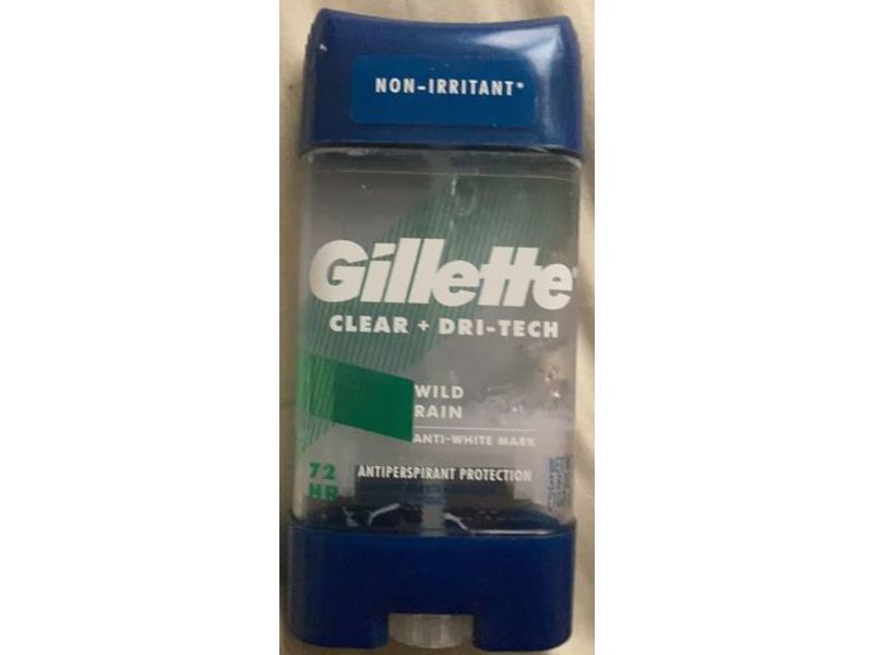 Gillette Clear + Dri-Tech Antiperspirant, Wild Rain