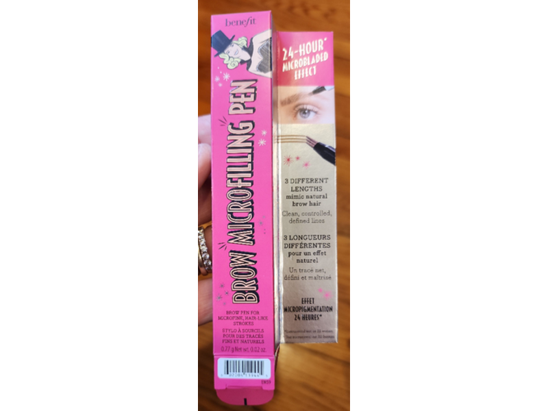 Benefit Brow Microfilling Pen, Blonde, 0.02 oz/0.77 g