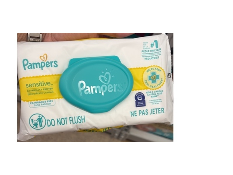 Pampers Sensitive Wipes, 56 Count
