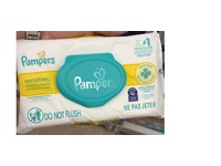 Pampers Sensitive Wipes, 56 Count - thumbnail 2