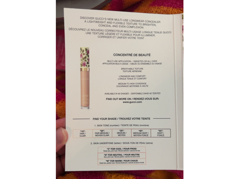 Gucci Beauty Multi-Use Longwear Concealer Set,16C+28C+32W+42W+53N, 0.02 fl oz/0.6 mL