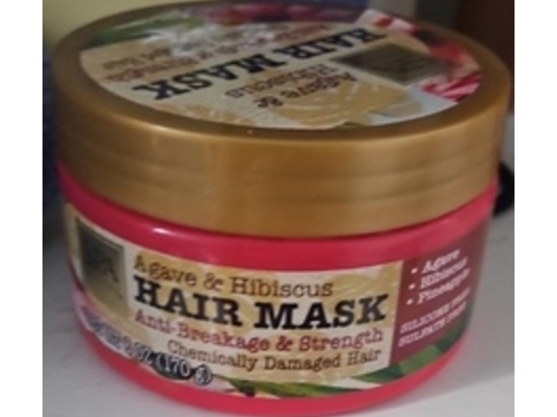 Spa Luxury Hair Mask, Agave & Hibiscus, 8 oz/170 g