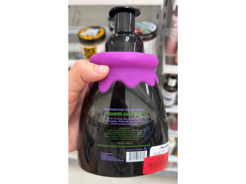Toxic Radioactive Candy Apple Foaming Hand Soap, 19.9 fl oz/500 mL