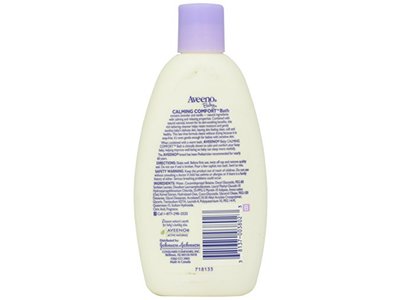 aveeno baby bubble bath