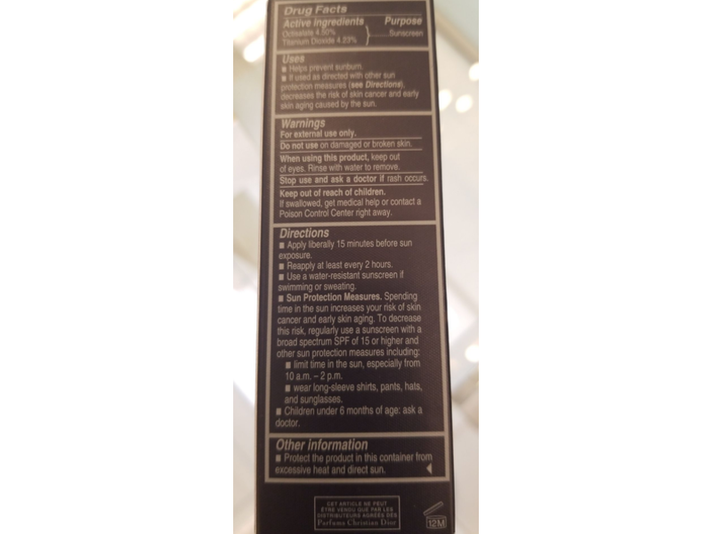 Dior Forever Skin Glow Radiant Foundation, 1.5N Neutral, 1 fl oz/30 mL