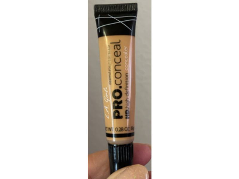 L.A. Girl Pro Concealer, GC978 Medium Beige, 0.28 oz/8 g