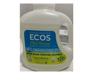 Ecos Plant-Powered Laundry Detergent, Free & Clear, 120 Loads, 110 fl oz/3.25 L - thumbnail 2