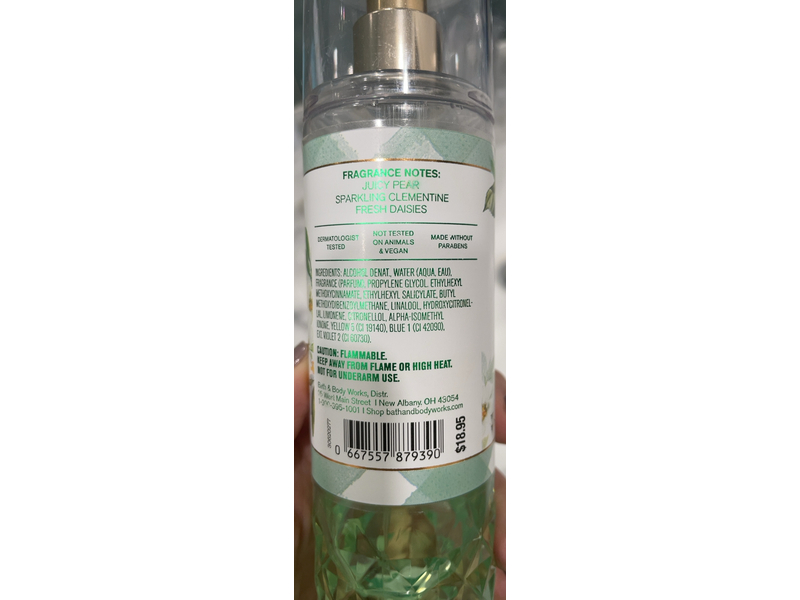 Bath & Body Works Fine Fragrance Mist, Gingham Fresh, 8 fl oz/236 mL