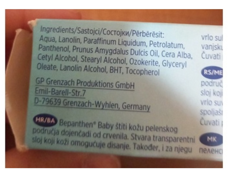 Bepanthen Baby Diaper Cream, 3 g