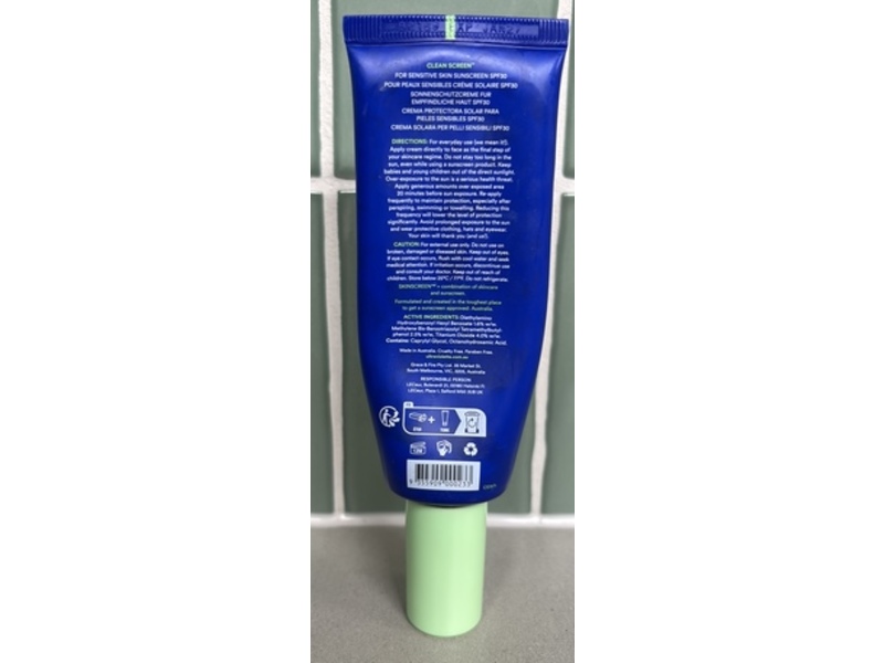 Ultra Violette Clean Screen Facial Skinscreen, SPF 30, 2.53 fl oz/75 mL