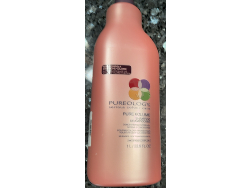Pureology Pure Volume Shampoo, 33.8 fl oz/1 L