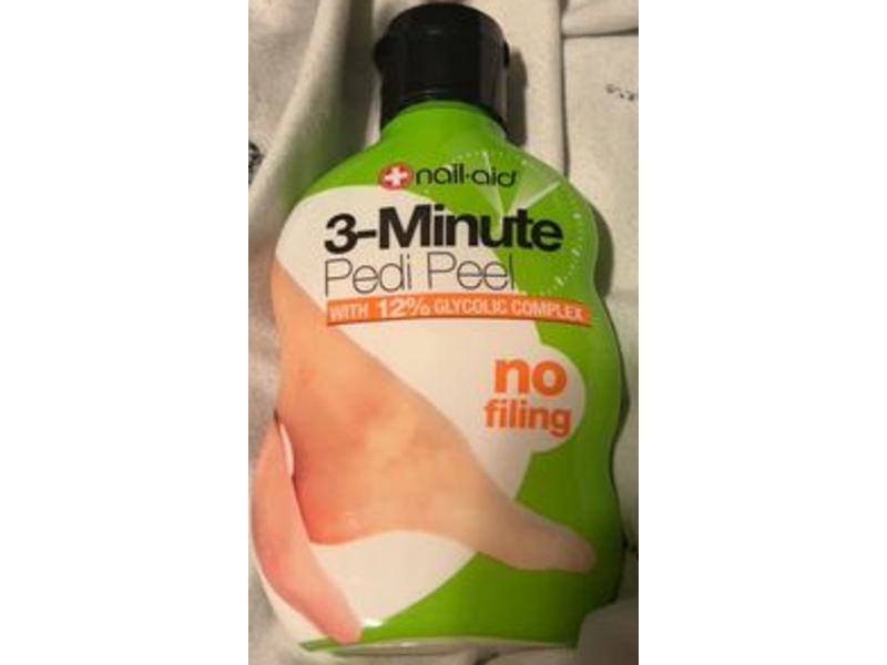 Nail-Aid 3-Minute Pedi Peel, 2.25 fl oz