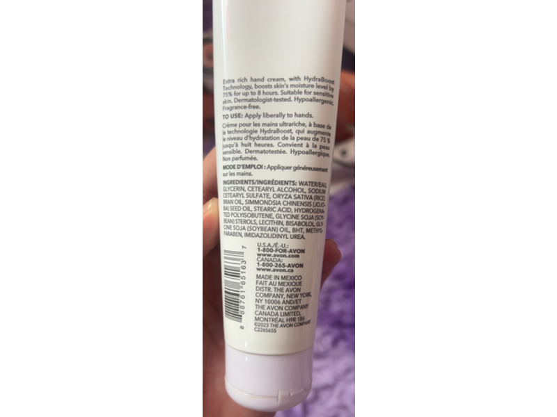 Avon Moisture Therapy Intensive Healing & Repair Hand Cream, 4.2 fl oz/125mL