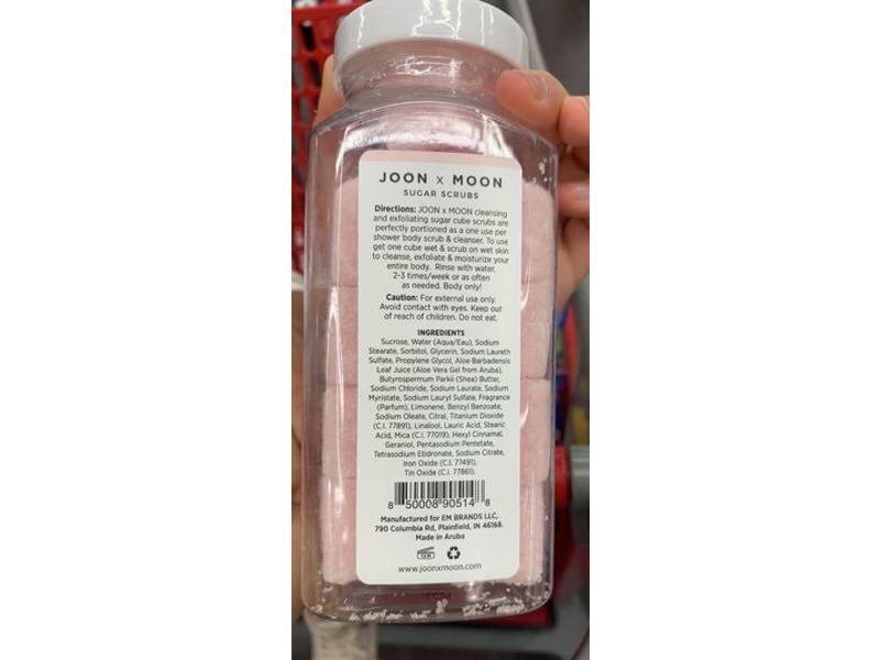 Joon x Moon Sugar Scrub, Champagne, 10 oz/284 g