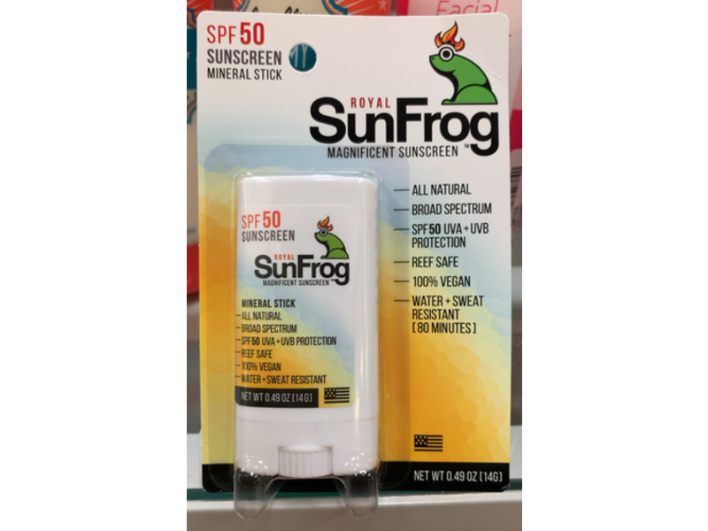 Royal Sunfrog Magnificent Sunscreen, SPF 50, 0.49 oz/14 g