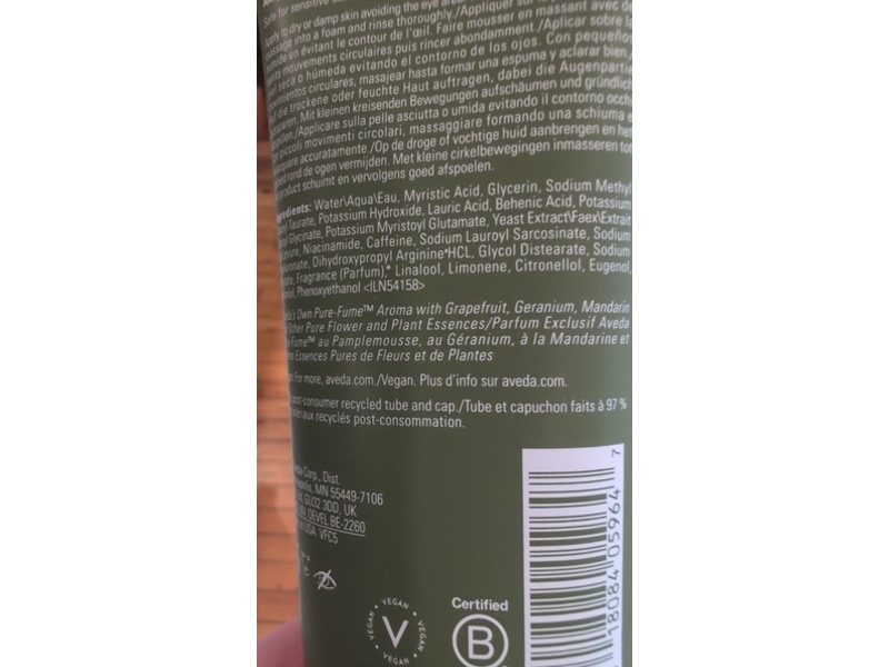 Aveda Advanced Botanical Kinetics Cleansing Mousse, 5 fl oz/150 mL