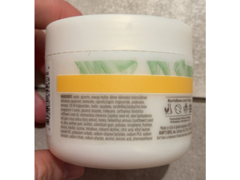 Burt's Bees Sensitive Moisturizing Cream, Aloe Vera & Rice Milk, 3 oz/85 g