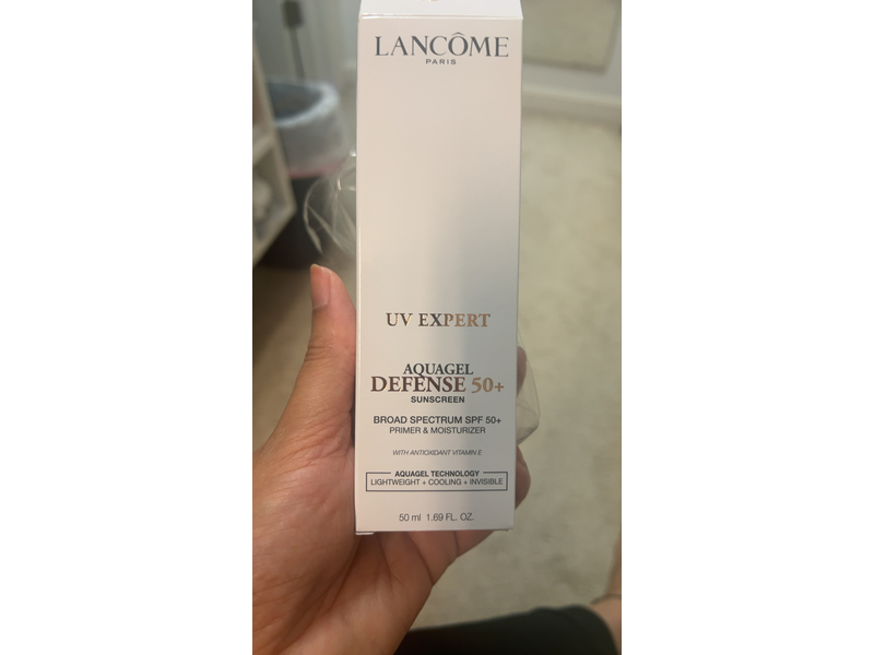 Lancome UV Expert Defense Aquagel Primer & Moisturizer, SPF 50+, 1.69 fl oz/50 mL