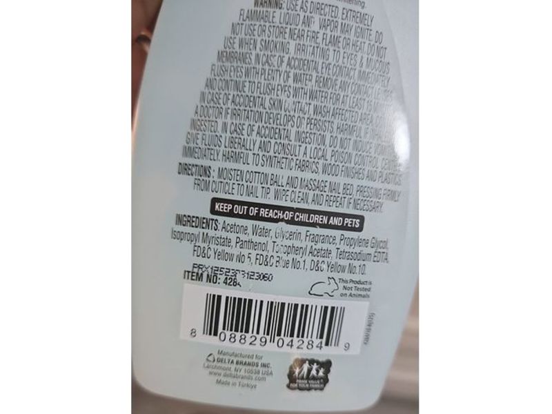 Lucky Super Soft Nail Polish Remover, Nourishing & Strengthening, 6 fl oz/177 mL