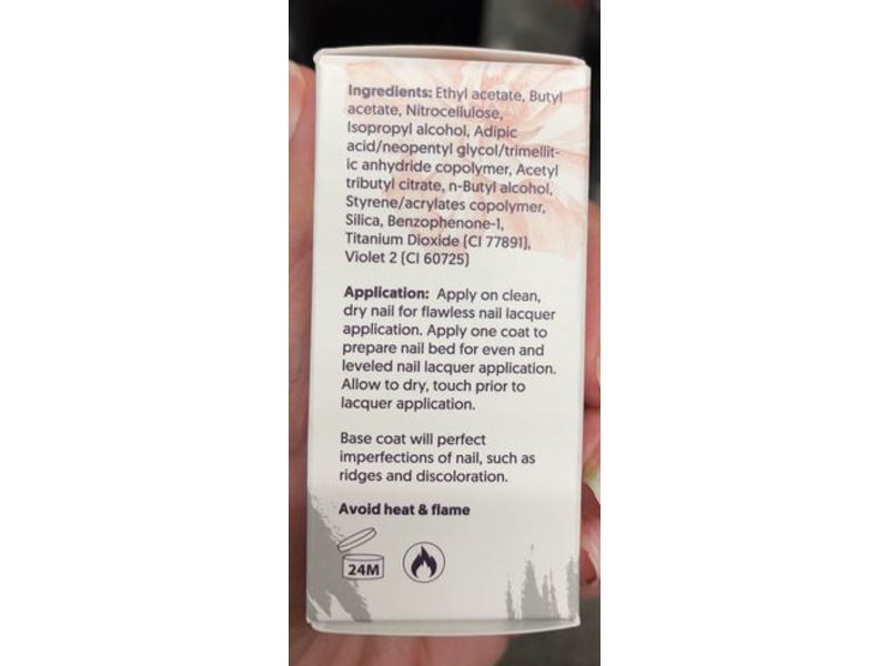 Ella+Mila Cover Your Bases, Base Coat, 45 fl oz/13.3 mL