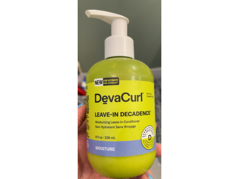 DevaCurl Decadence Moisturizing Leave-In Conditioner, 8 fl oz/236 mL