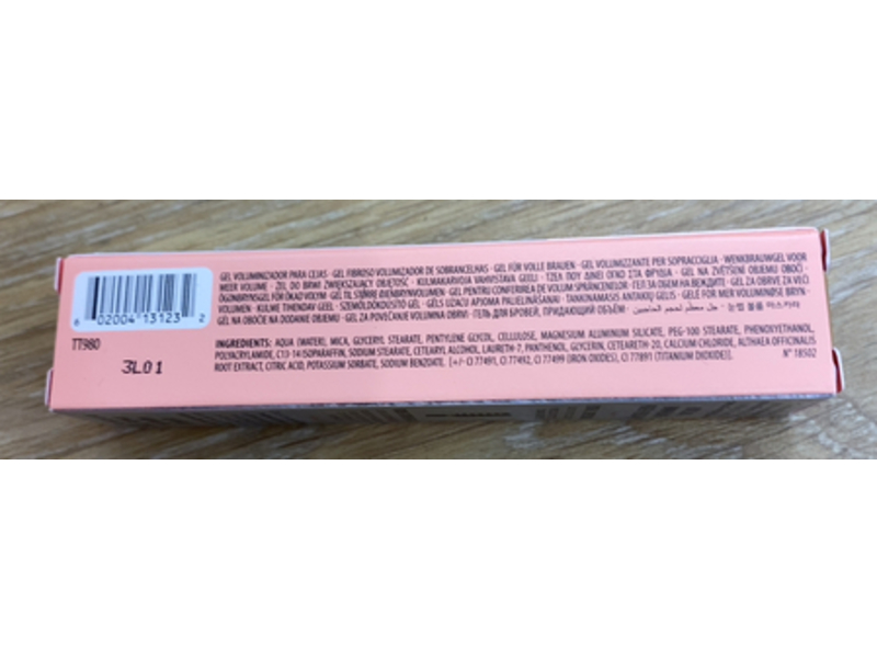 Benefit Gimme Brow+ Volumizing Fiber Gel, 2, 0.2 oz/6 g