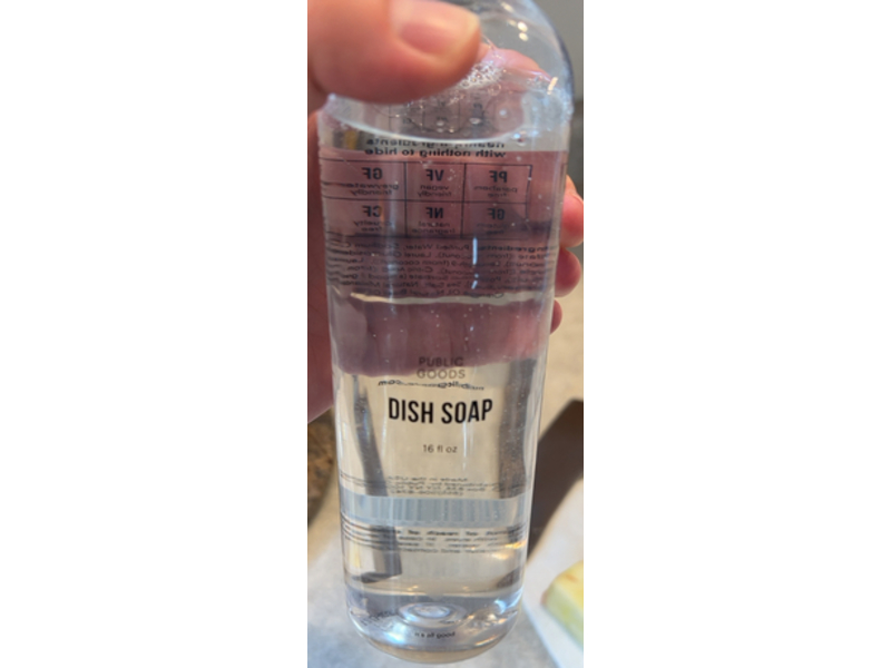Public Goods Dish Soap, 16 fl oz