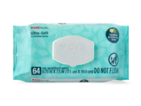 CVS Health Ultra-Soft Cleansing Wipes, Cucumber & Green Tea Scent, 64 Count - Image 2
