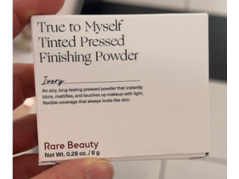 Rare Beauty True To Myself Tinted Pressed Finishing Powder, Ivory, 0.28 oz/8 g