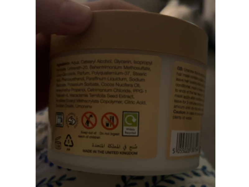 Enliven Softening 3 In 1 Hair Mask, Coconut & Macadamia, 350 mL