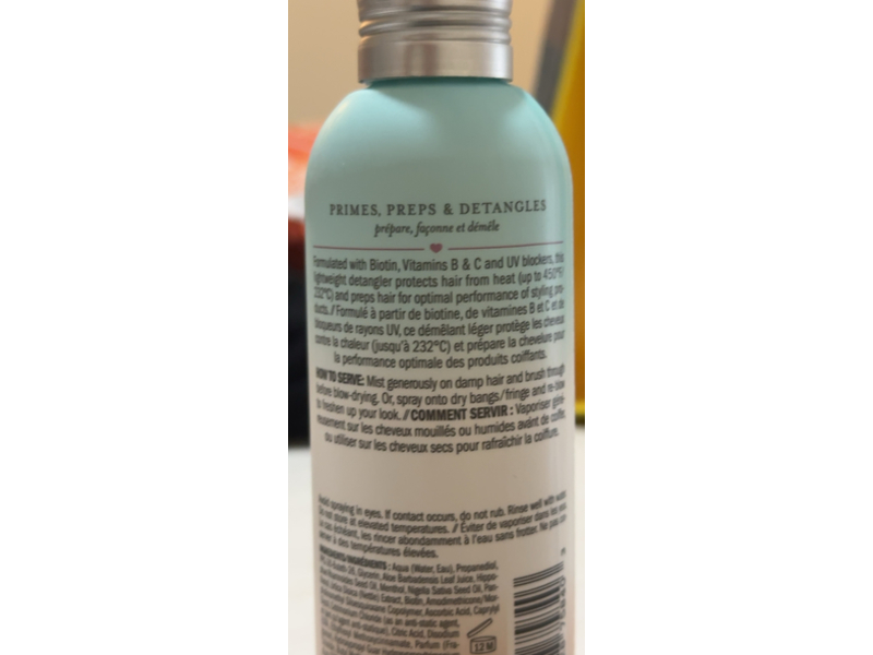 Drybar Prep Rally Prime & Prep Detangler, Coconut Colada Scent, 5 fl oz/147 mL