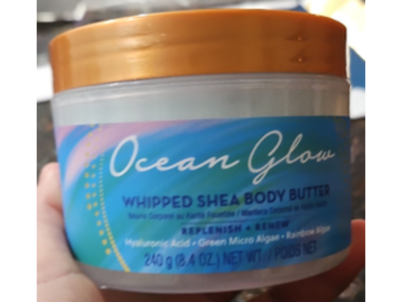Tree Hut Whipped Shea Body Butter, Ocean Glow, 8.4 oz/240 g