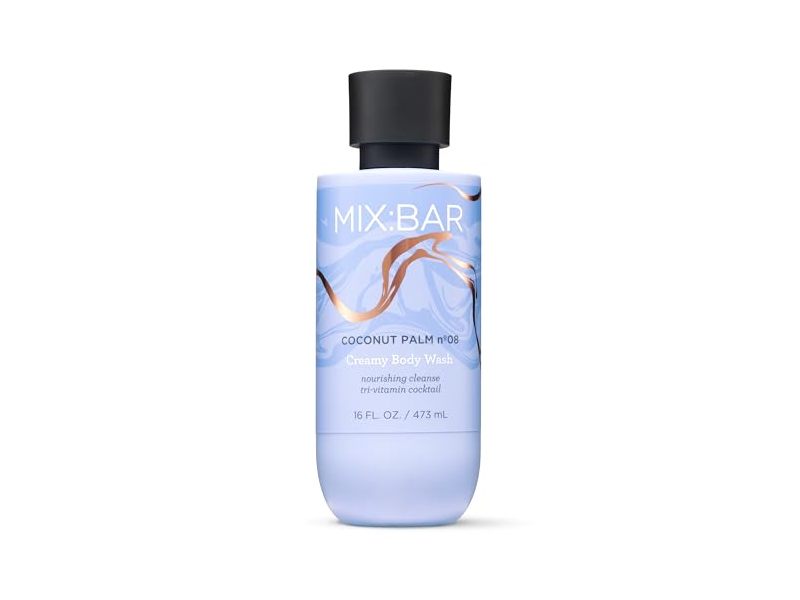 Mix:Bar Creamy Body Wash, Coconut Palm, 16 fl oz/473 mL