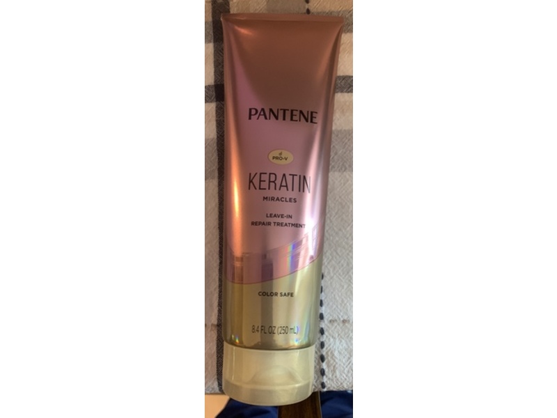 Pantene Keratin Leave-In Repair Treatment Conditioner, 8 fl oz/250 mL