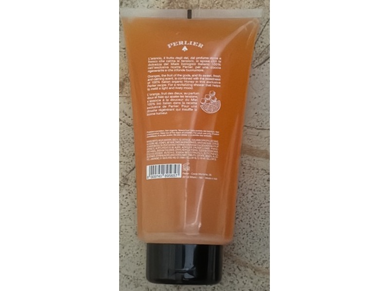 Perlier Shower Cream, Honey Orange, 8.4 fl oz/250 mL
