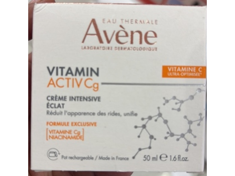 Avene Vitamin Activ Cg Radiance Intensive Cream, 1.6 fl oz/50 mL