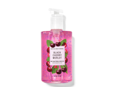 Bath & Body Works Anti-Bacterial Hand Gel, Black Cherry Merlot, 7.6 fl oz/225 mL