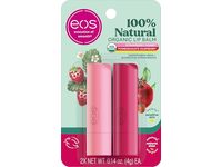 Ecos Natural Organi Lip Balm Duo, Strawberry Sorbet & Pomegranate Raspberry, 0.14 fl oz/4 g - thumbnail 1