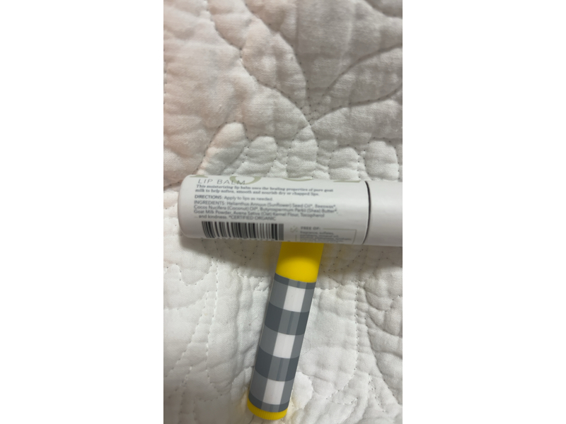 Beekman 1802 Pure Goat Milk Lip Balm, 0.15 oz