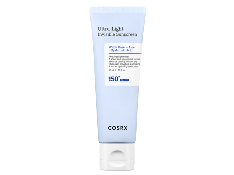 COSRX Ultra Light Invisible Sunscreen, SPF 50+, PA++++, 1.69 fl oz/50 mL