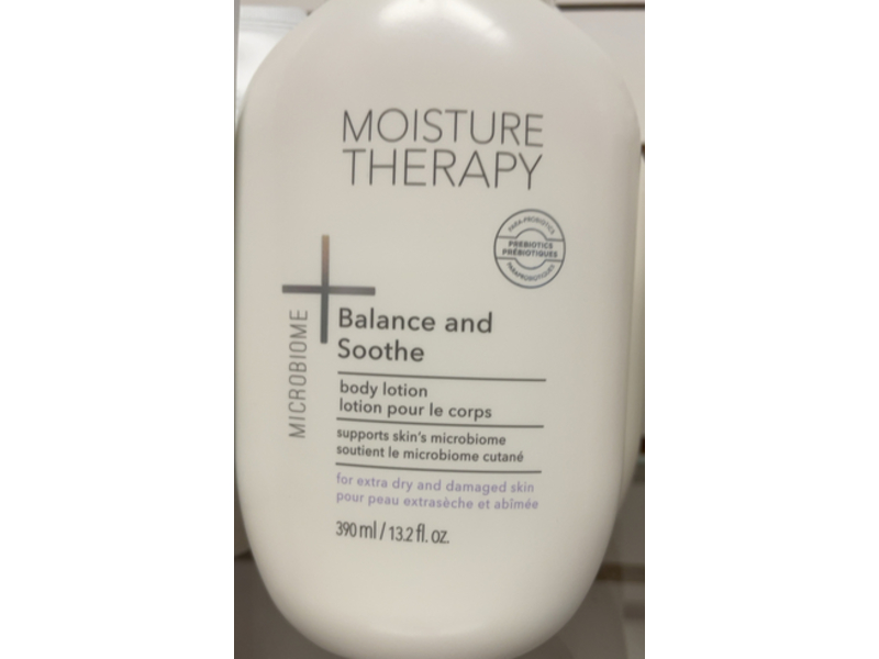 Avon Moisture Theraphy Body Lotion, Balance And Soothe, 13.2 fl oz/390 mL