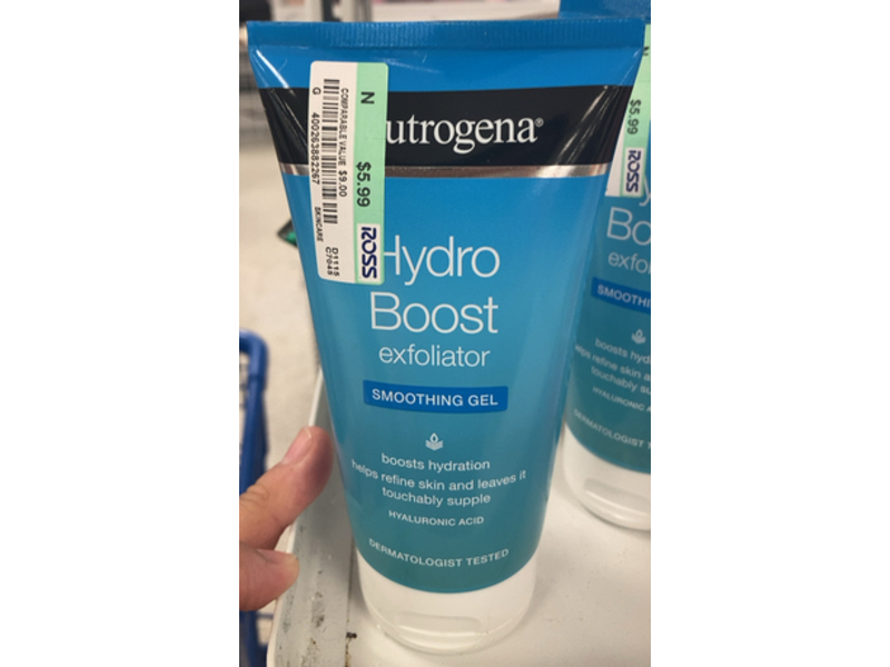 Neutrogena Hydro Boost Exfoliator Smoothing Gel, 150 mL