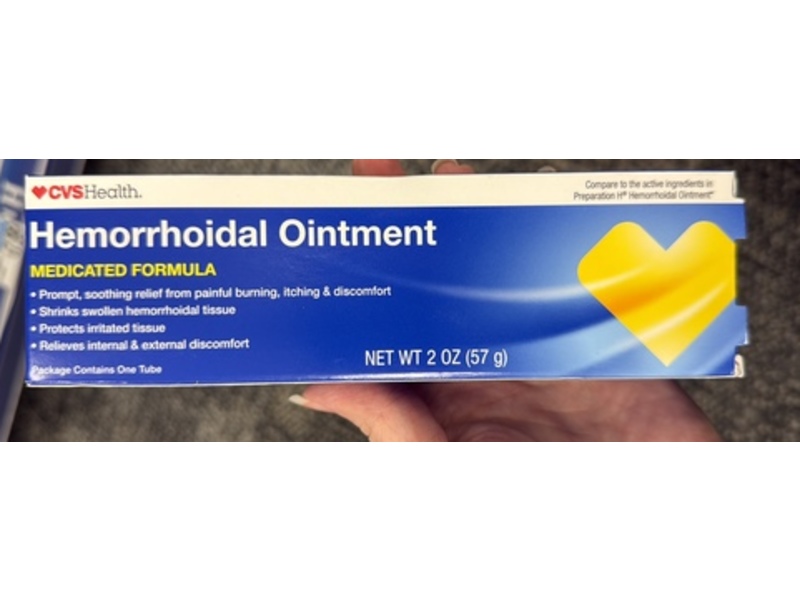 CVS Health Hemorrhoidal Ointment, 2 oz/57 g