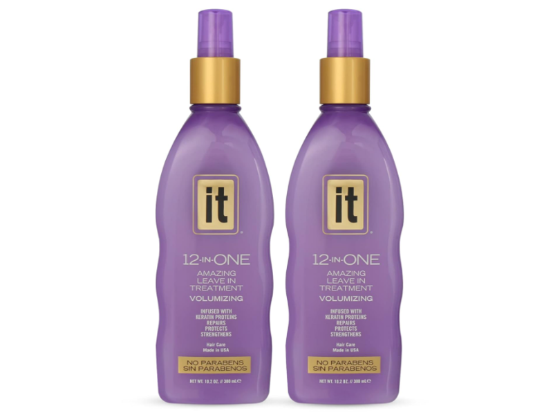 It Haircare 12-in-One Volumizing Leave In Treatment, 10.2 oz/300 mL