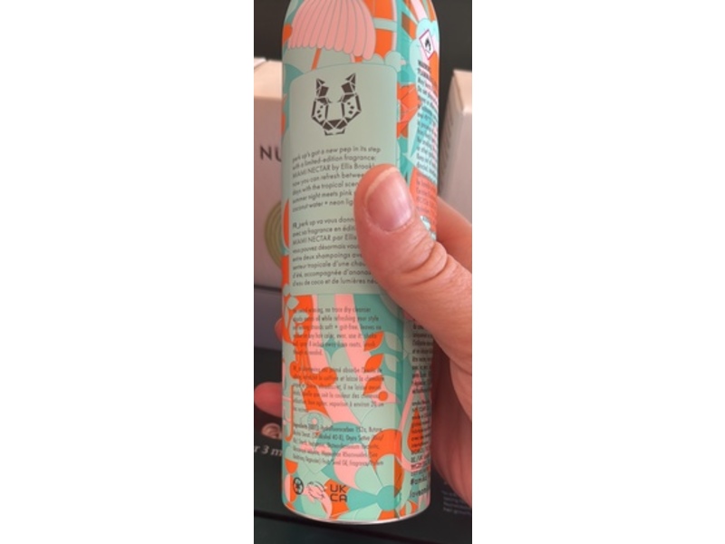 Amika X Ellis Brooklyn Miami Nectar Dry Shampoo, Perk Up, 5.3 oz/189 mL